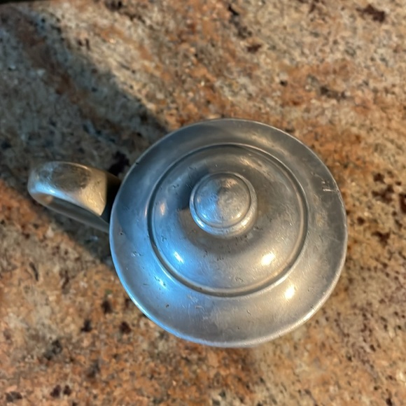 Antique tea/coffee strainer pot - Picture 4 of 10